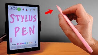 Universal Active Stylus Pen for Android and iPhone with Fine Tip [upl. by Ttekcirc411]