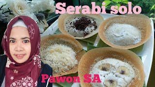 Resep serabi solo notosuman [upl. by Annahc]