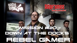 The Sopranos Road to Respect  Down at the Docks 20  PS2 [upl. by Laamak]