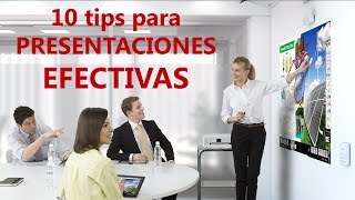 10 Tips Presentaciones Efectivas [upl. by Amik]