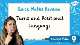 How Do You Describe Turns Using Positional Language  KS2 Maths Concept for Kids [upl. by Veator]