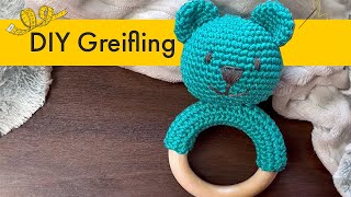 DIY Greifling mit Vlieseline Dekowatte [upl. by Hesther333]