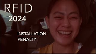 RFID Auto Sweep Easytrip Installation2024 what to know [upl. by Datnow]