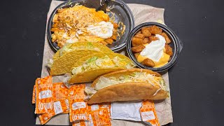 Taco Bell ASMR  Eating Sounds Whispering [upl. by Tenaej911]