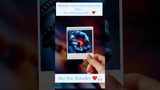 Mahadev sikha dete hain viralvideo love subscribe status mahakal support mahadev like shiv [upl. by Huckaby]