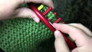 How to Decrease The Crown Of a Loom Knit Hat [upl. by Thais]