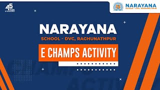 Maximize Learning with EChamps at Narayana School  DVC Raghunathpur [upl. by Charmaine]