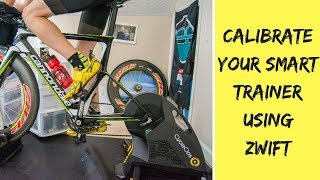 How To Calibrate Cycleops Hammer Smart Trainer Using Zwift [upl. by Alessandra]