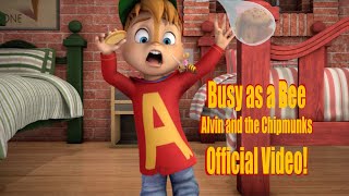 quotBusy As A Beequot Official Music Video by Alvin and The Chipmunks [upl. by Eelinnej20]