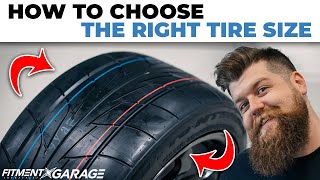 How To Choose The Right Tire Size  Tire Sizing Guide [upl. by Nnaeirb]