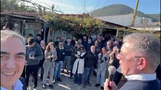 Gasparri  Oggi pomeriggio a Olbia con il “sindhigu” Settimo Nizzi comizio in sardo 170224 [upl. by Boccaj]