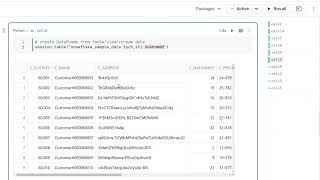 Create Snowpark DataFrames [upl. by Cozmo]