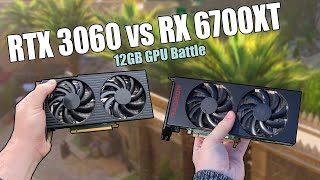 RTX 3060 Vs RX 6700 XT in 2023  Which 12GB Card Wins [upl. by Gerta]