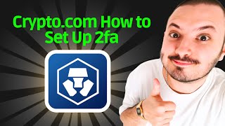 Cryptocom How To Set Up 2FA  QUICK GUIDE [upl. by Gasparo]