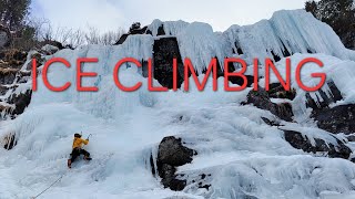 Ice climbing  Bad Gastein amp Felbertauern Rakousko [upl. by Haisi370]