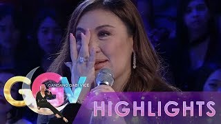 GGV Sharon felt emotional as she talks about her past with Gabby Concepcion [upl. by Bing852]