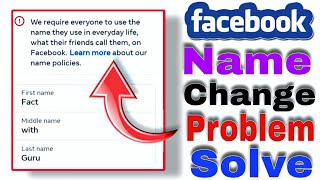 We require everyone to use the name they use in everyday life what their friends call themFacebook [upl. by Cindra]