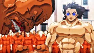 Baki 2024「AMV」 Biscuit Oliva Vs Guevaru Fight Scene In Prison [upl. by Doralynn]