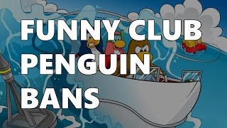 FUNNY CLUB PENGUIN BANS 2 [upl. by Ynattir]