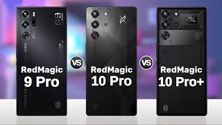 Red Magic 9 Pro vs Red Magic 10 Pro vs Red Magic 10 Pro Plus [upl. by Winola145]