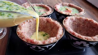 Беру ФАРШ Яйцо и Луковицу и готовлю вкусный ужин [upl. by Yerbua]