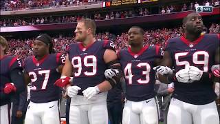 NFL players kneel again despite Trump’s call for demonstrations to end [upl. by Anirpas700]