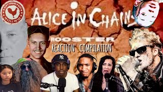 Alice In Chains “Rooster” — Reaction Mashup [upl. by Ellatnahc]