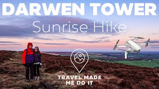 West Pennine Moors Darwen Tower Walk DJI Mavic Air 2 [upl. by Yssor]