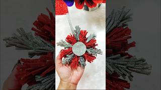 Christmas snowflakes decor ideas shorts viralshorts easysnowflake diy art ytshorts 2024 love [upl. by Eciened]