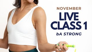 Ultimate LIVE Barre Class to Tone and Sculpt Your Body 💪 [upl. by Allveta]