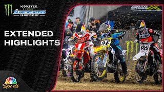 Supercross 2024 EXTENDED HIGHLIGHTS Round 3 in San Diego  12024  Motorsports on NBC [upl. by Jareen468]