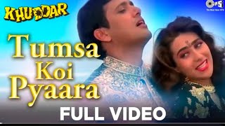 Tumsa Koi Pyara Koi Masoom Nhi Hai Full Song  Khudaar  Kumar Sonu amp Alka Yagnik [upl. by Nodnart]