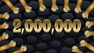 Slitherio PLUS  2000000 MILLION Score  Thanks for 1K subscribers [upl. by Hanala]