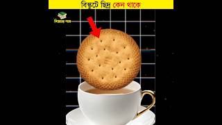 বিস্কুটে ছিদ্র কেন থাকে  শিক্ষার পথ shorts biscuit [upl. by Joselow]