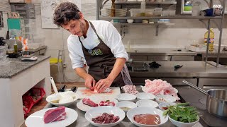 Fegatelli  Tuscan Chef shares Fathers Recipe [upl. by Nysila]