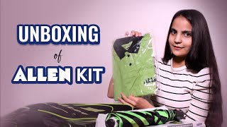 Unboxing of ALLEN Kit  Admission in ALLEN  Must Watch 🔥  ALLEN Kota Admission [upl. by Gilbertson984]