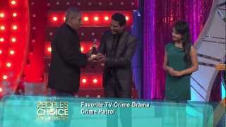 Crime Patrol wins Favorite Crime Drama at Peoples Choice Awards 2012 HD [upl. by Serdna]