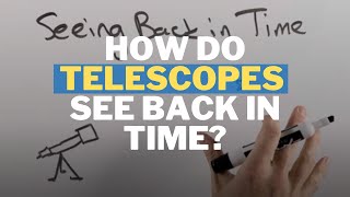 How do telescopes see back in time [upl. by Kcirdnek]