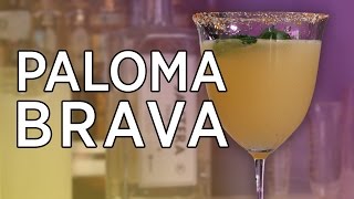 Paloma Brava Recipe with Santera Tequila  Wine Awesomeness [upl. by Bibeau371]