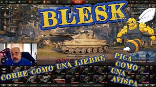 BLESK TIER VIII LIGERO CHECO WORLD OF TANKS [upl. by Irafat]