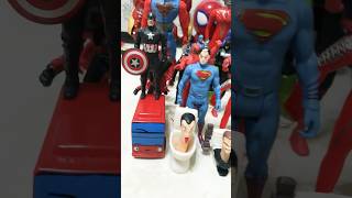 AVENGERS TOYS Spiderman dance Action Figures Unboxing Ironman Thor Hulk Skibidi Part 612 [upl. by Crandall168]