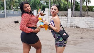 NEREIDA REYES Y WENDY Disfrutando Unas Golosinas  Nos Fuimos de Paseo por Garita Palmera [upl. by Koby]