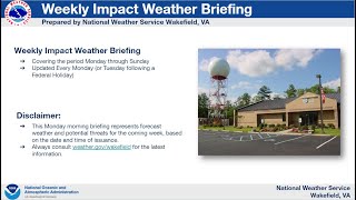 NWS Wakefield Thursday Briefing  Oct 31 2024 [upl. by Amasa]