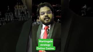 Martingale strategy in online casino gambling MoneyisNothing gamblingaddiction education [upl. by Runkle]