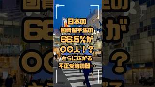 日本の国費留学生の665％が中国人！？さらに広がる不正受給の闇 [upl. by Irot872]