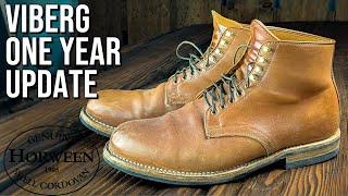 Natural Shell Cordovan Viberg Boot Update [upl. by Enimrej716]