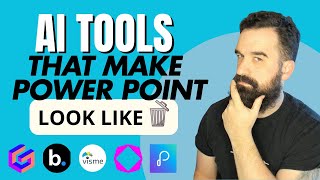 Forget Power Point Heres 5 AI Presentation Tools to Save YOU time [upl. by Llen]