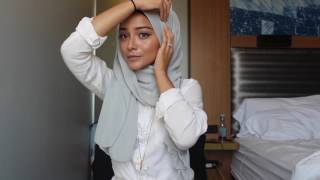 Voile Chic Chiffon Hijab Tutorial [upl. by Noirad]