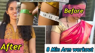 I tried April Han 30 Days ARM WORKOUT and see the results are AMAZING Day1 to Day30 results చూడండి [upl. by Akila]