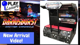 Straight from Japan its the INCREDIBLE Darius Burst 4 Player Arcade Machine [upl. by Hewie]